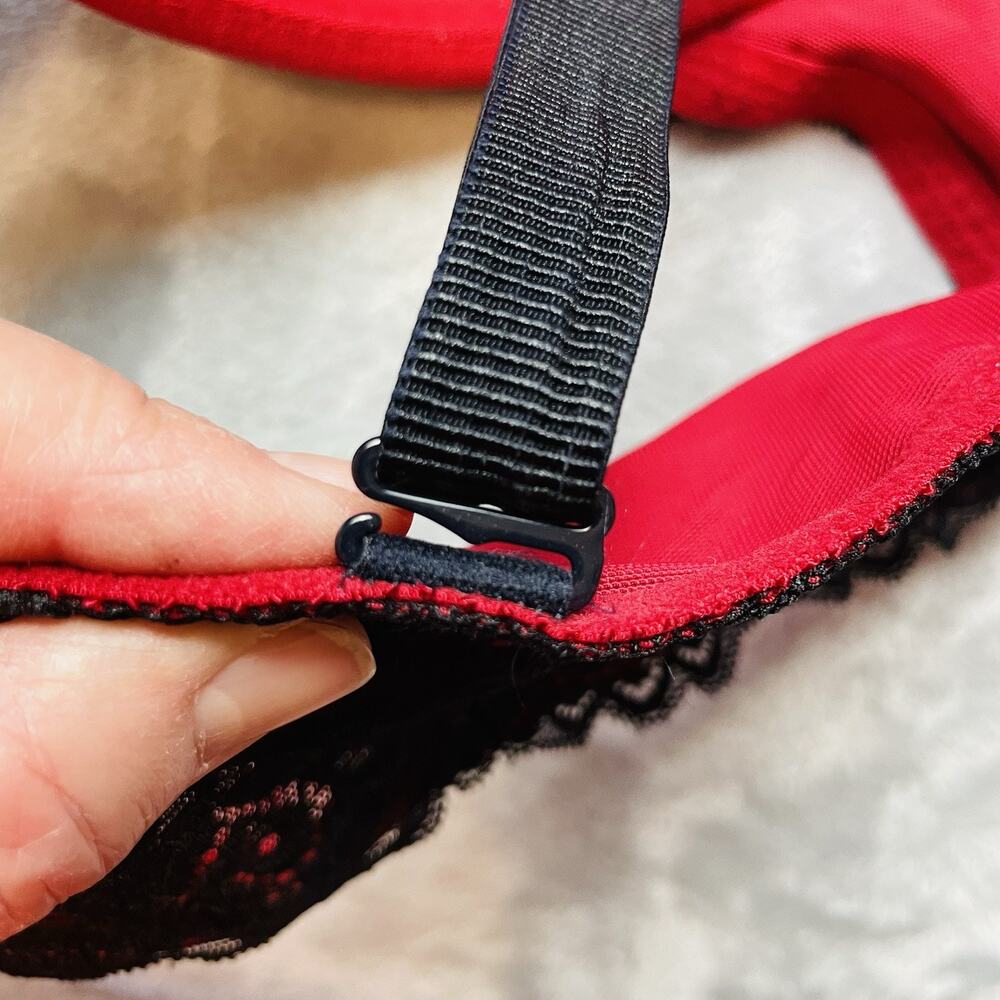 Torrid Curve Removable Strap Push Up Bra Womens 4… - image 8